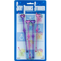 Sexy Boobs Drinks Stirrer Set