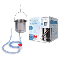 AquaClean 8PC Stainless Steel Bucket Mate Set Cleansing Kit - 8 Piece Set