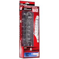 6.5" Clearly Ample Penis Sleeve