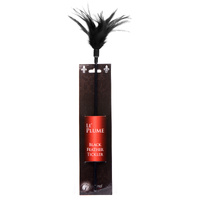 Le Plume Feather Tickler Black