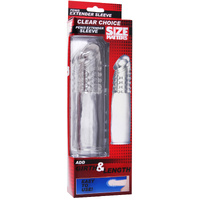 7" Clear Choice Penis Sleeve