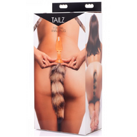 Fox Tail Glass Tail Plug