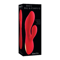 4" Big & Curvy Rabbit Vibrator