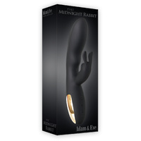 8" Midnight Rabbit Vibrator 8" Midnight Rabbit Vibrator