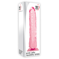 8" Pink Jelly Cock