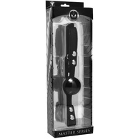 Ball Gag + Leather Straps