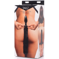 Midnight Fox Glass Tail Plug