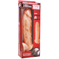 8" Penis Sleeve + Ball Stretcher