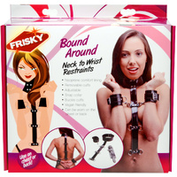 Bound Around Neck To Wrist Restraints