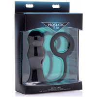 Beacon 10X Light Up Silicone Vibrating Plug