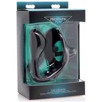 Excursion Triple Stim Anal Plug and Cock and Ball Ring