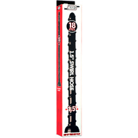 18" Swirl 1.5" Thick Anal Snake