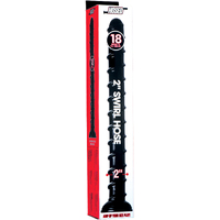 18" Swirl 2" Thick Anal Snake