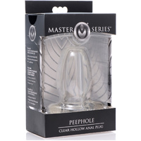 PeepHole Clear Tunnel Plug