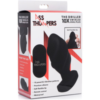 The Driller Vibrating Butt Plug