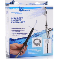 Discreet Shower Enema Set Discreet Shower Enema Set
