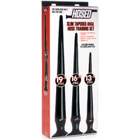 Slim Tapered Anal Hose Training Set