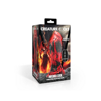 Creature Cocks Inferno Cock Vibrating Silicone Dildo