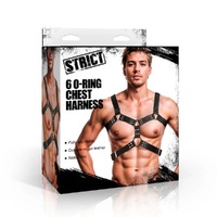 6 O Ring Chest Harness