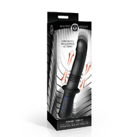 Master Series Power Thrust Black 26.4 cm USB Rechargeable Thrusting Vibrator