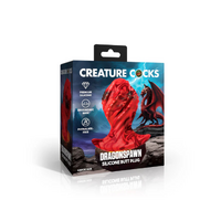 Creature Cocks Dragonspawn Silicone Butt Plug - Large