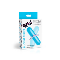 BANG! Flexible Silicone Bullet - Blue
