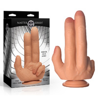 Master Series The Shocker Flesh 20.8 cm Finger Dildo