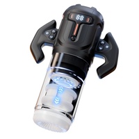 Turbo Thrusting Rotating Pleasure USB Masturbator with Easy-Grip Handle Turbo Thrusting Rotating Pleasure USB Masturbator with Easy-Grip Handle