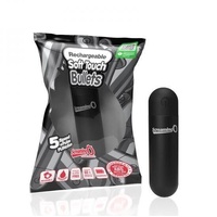 Screaming O Soft Touch Rechargeable Bullets - Black