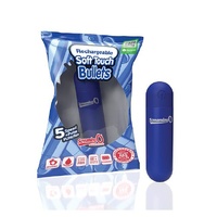 Screaming O Soft Touch Rechargeable Bullets - Blue