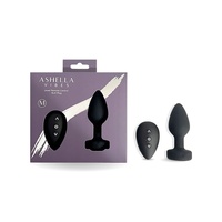 Ashella Vibes Jewel Remote Control Butt Plug Medium