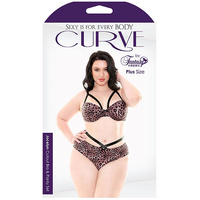 Jocelyn Cutout Bra/panty Set 3X/4X 