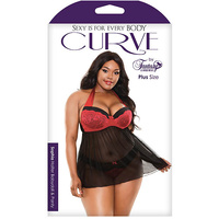 Curve Sophia Babydoll/Panty3X/4X 