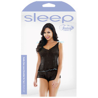 Shoulder Tie Top/Shorts Set M/L