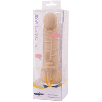 7.5" Silicone Classic Vibrating Cock