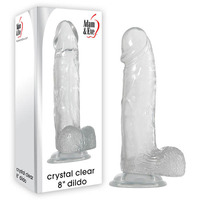 Crystal  8" Dildo  20.3cm (8") Dong
