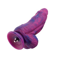 9" Silicone Curved Kliclok Cock
