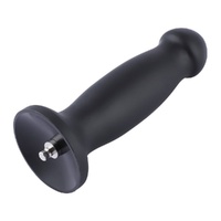 HiSmith 7.2" Black Anal Dildo