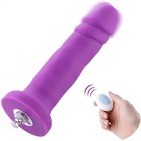 6.5" Vibrating Kliclok Dildo