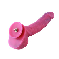 Hismith 9.7in Fantasy Series Curved Silicone Dildo
