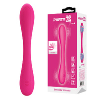 Party Up FRANK Bendable Vibe - Pink Pink 17.1 cm Bendable Vibrator