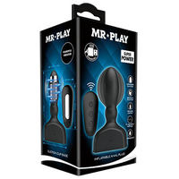 3" Inflatable Butt Plug + Remote