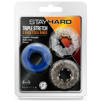 Coloured Cock Rings X3