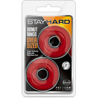 Donut Oversized Cock Rings X2