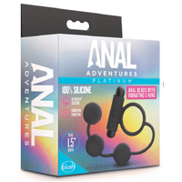 Platinum Anal Beads Cock Lock
