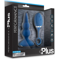 Sonic Blue 5'' Vibrating Butt Plug