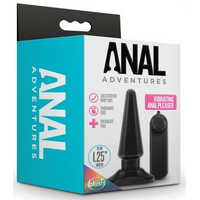 3.5" Vibrating Butt Plug + Remote