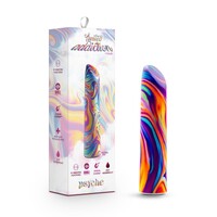 Limited Addiction Psyche Power Vibe Rainbow 10.2cm Usb Rechargeable Bulet