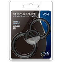 Vs4 Silicone Cock Rings X3