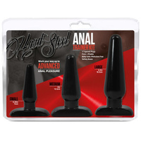 Hard Steel Anal Trainer Kit